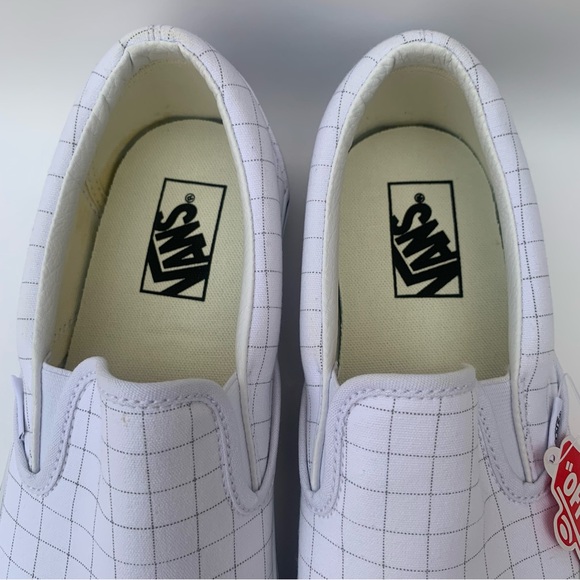 VANS Classic Slip-On Checkerboard Day Shoes sneakers Unisex Sz Men 9.5 Women 11 - Picture 14 of 15